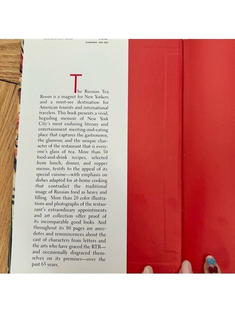The Russian Tea Room A Tasting hardcover book - Picture 3 of 4